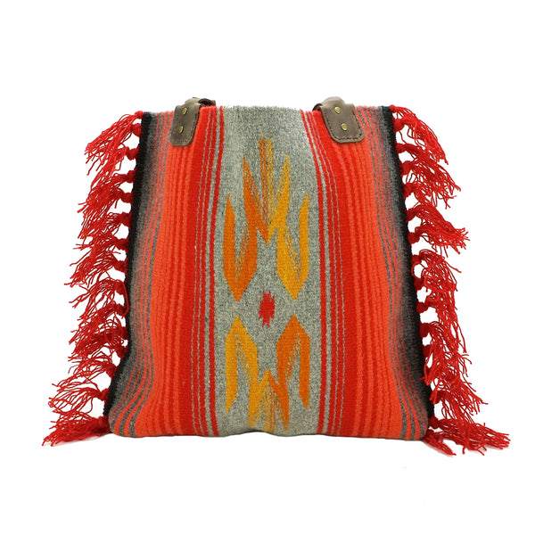 Red fringes Tote